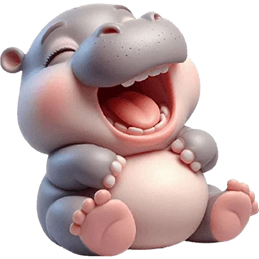 Парные бегемотики @MoiStikiBot