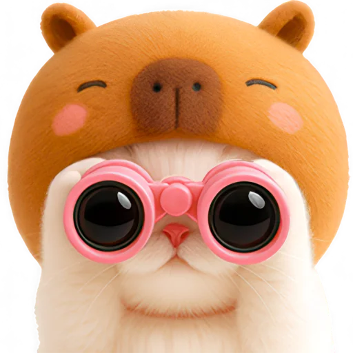 Котик-капибара @Nyasticks