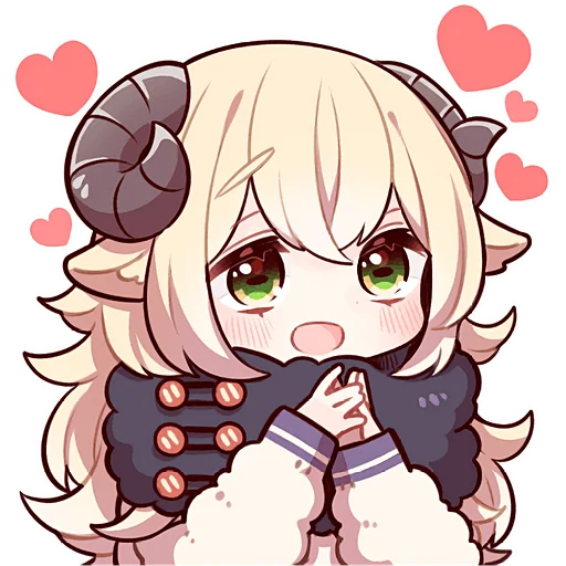 Девочка овечка @Nyasticks