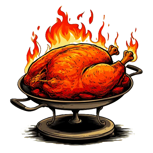 Ретро еда @ChestSticker