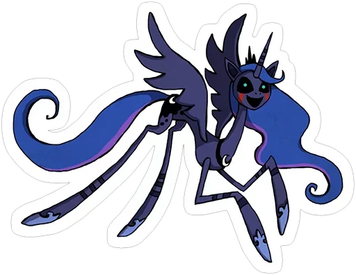 КОШМАРНОЕ ПОНЕ :: @fStikBot