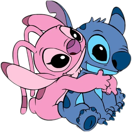 (ЛиС 4) @film_Stitch Стич и Ангел стикеры