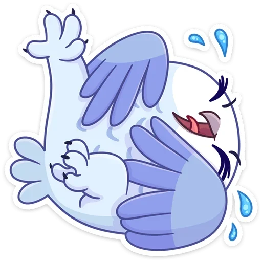 Сова Плюша от @stickers_vk