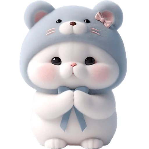 Синий мишка