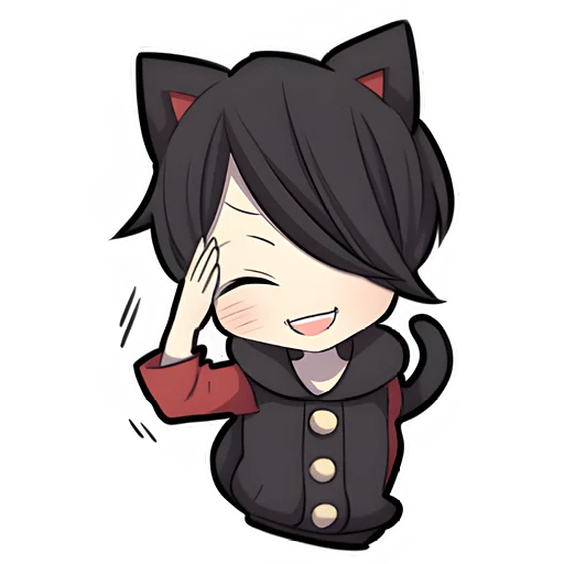 Чёрный котёнок 3