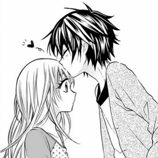 B/W Manga love ~