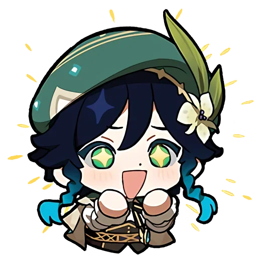 Genshin impact stickers chat