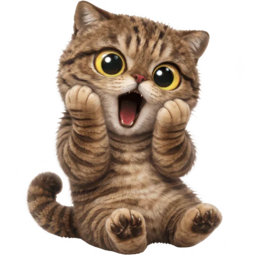 Коричневый котик