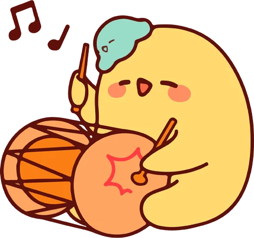 Cup duck's daily life |