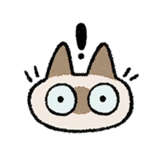 Siamese Cat Azuki Emoji